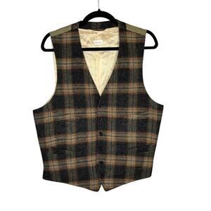 Paul Smith Vintage Plaid Wool Vest